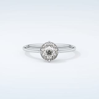 1.0 CT Round Cut Solitaire Moissanite Engagement Ring 13