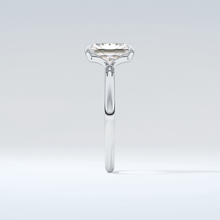 2.0 CT  Radiant Cut Solitaire Moissanite Engagement Ring 17