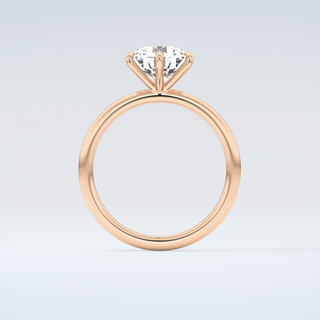 2.0 CT Round Cut Solitaire Moissanite Engagement Ring 8