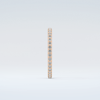 0.5 TCW Round Shaped Moissanite Wedding Band 11