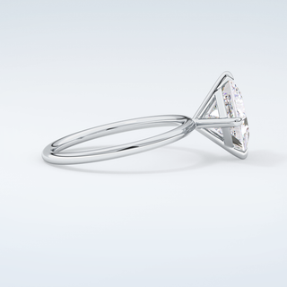 2.0 CT Princess Cut Solitaire Moissanite Engagement Ring 16