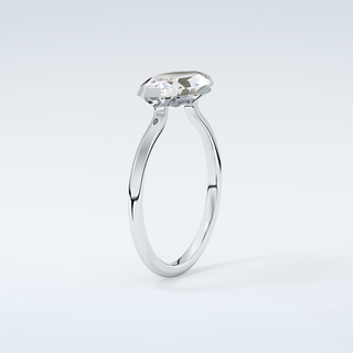 2.0 CT Marquise Cut Solitaire Moissanite Engagement Ring 18