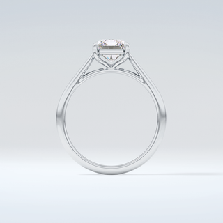 2.0 CT Radiant Cut Solitaire Moissanite Engagement Ring 14