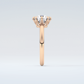 2.0 CT Round Cut Solitaire Moissanite Engagement Ring 11