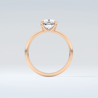 2.0 CT Cushion Cut Solitaire Moissanite Engagement Ring 8