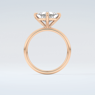 2.0 CT Princess Cut Solitaire Moissanite Engagement Ring 8