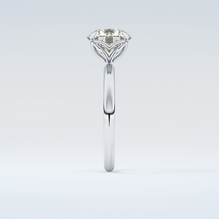 1.5 CT Round Cut Solitaire Moissanite Engagement Ring 17