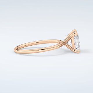 2.0 CT Princess Cut Solitaire Moissanite Engagement Ring 10