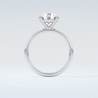 2.0 CT Round Cut Solitaire Moissanite Engagement Ring 14