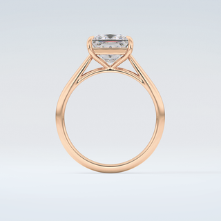 2.0 CT Princess Cut Solitaire Moissanite Engagement Ring 8