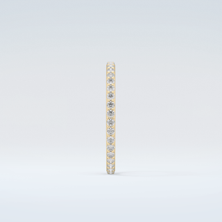 0.5 TCW Round Shaped Moissanite Wedding Band 5