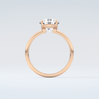 2.0 CT Round Cut Solitaire Moissanite Engagement Ring 8