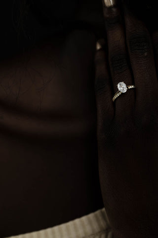 0.37 CT Round Full Eternity Lab Grown Diamond Wedding Band