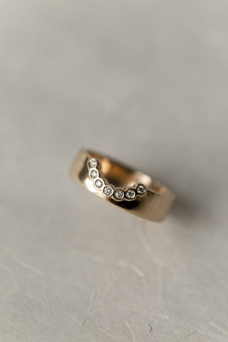 0.37 CT Round Full Eternity Lab Grown Diamond Wedding Band