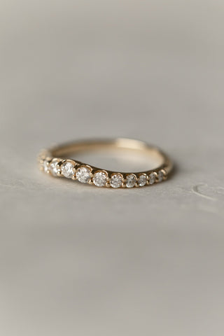 0.37 CT Round Full Eternity Lab Grown Diamond Wedding Band