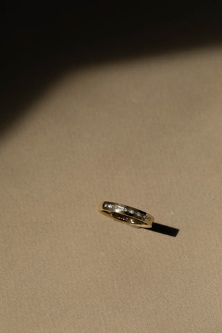 0.37 CT Round Full Eternity Lab Grown Diamond Wedding Band