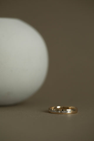 0.37 CT Round Full Eternity Lab Grown Diamond Wedding Band
