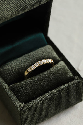 0.37 CT Round Full Eternity Lab Grown Diamond Wedding Band