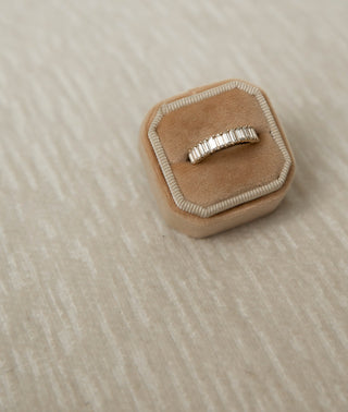 0.37 CT Round Full Eternity Lab Grown Diamond Wedding Band