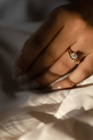 0.37 CT Round Full Eternity Lab Grown Diamond Wedding Band