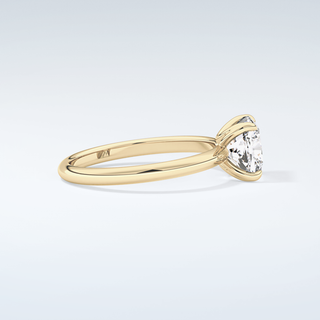 2.0 CT Cushion Cut Solitaire Moissanite Engagement Ring 4