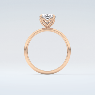 2.0 CT Cushion Cut Solitaire Moissanite Engagement Ring 8