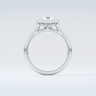 2.0 CT Round Cut Solitaire Moissanite Engagement Ring 14