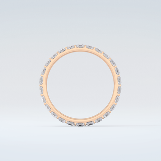 1.08 TCW Baguette Shaped Moissanite Wedding Band 8