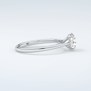 2.0 CT Round Cut Solitaire Moissanite Engagement Ring 16