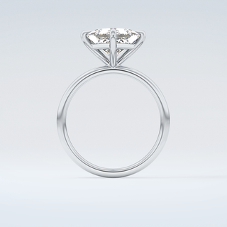 2.0 CT Princess Cut Solitaire Moissanite Engagement Ring 14