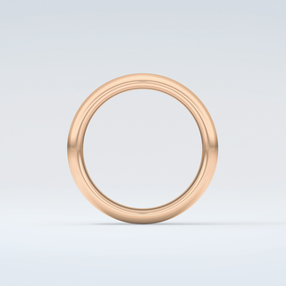 Classic Gold Shank Wedding Band 8