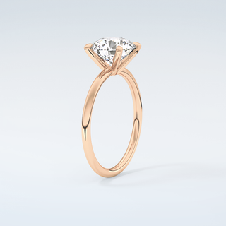 2.0 CT Round Cut Solitaire Moissanite Engagement Ring 12