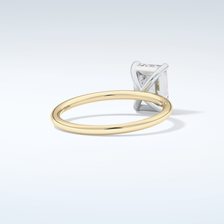 2.0 CT Radiant Cut Solitaire Moissanite Engagement Ring 3