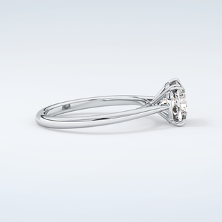 2.0 CT Cushion Cut Solitaire Moissanite Engagement Ring 16