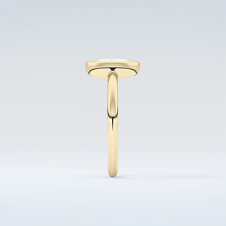 1.0 CT Rose Cut Bezel Style Moissanite Engagement Ring 5