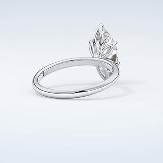 1.5  CT Marquise Cut Solitaire Moissanite Engagement Ring 15