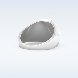 Multi Stones Style Wedding Band with 0.43 CT Round Cut Moissanite