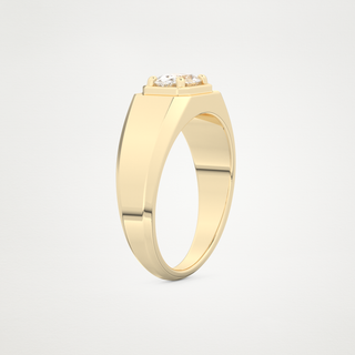 0.5 CT Solitaire Engagement Ring Featuring Oval Moissanite 10