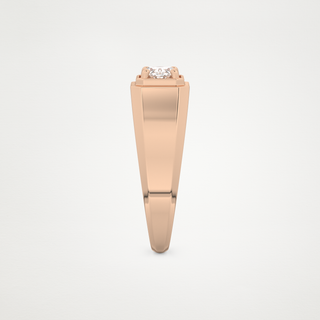 0.5 CT Solitaire Engagement Ring Featuring Oval Moissanite 18