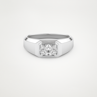 0.5 CT Solitaire Engagement Ring Featuring Oval Moissanite 1