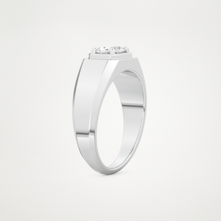 0.5 CT Solitaire Engagement Ring Featuring Oval Moissanite 4