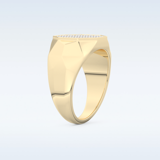 Multi Stones Style Wedding Band with 0.43 CT Round Cut Moissanite
