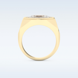 2.27 CT Halo Engagement Ring Featuring Oval Moissanite
