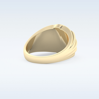 Multi Stones Style Wedding Band with 0.417 CT Round Cut Moissanite
