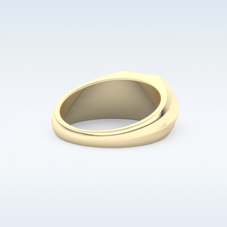 Patterned Style Wedding Band with Moissanite