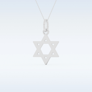 Star Shaped Moissanite Necklace – in 14K/18K Gold