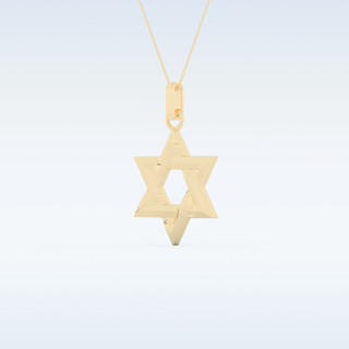 Star Shaped Moissanite Necklace – in 14K/18K Gold