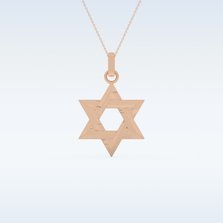 Star Shaped Moissanite Necklace – in 14K/18K Gold