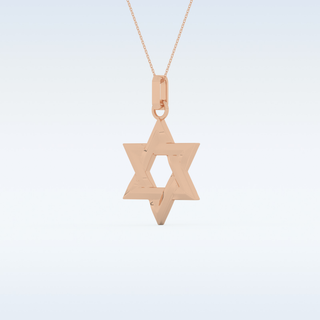 Star Shaped Moissanite Necklace – in 14K/18K Gold