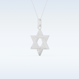 Star Shaped Moissanite Necklace – in 14K/18K Gold